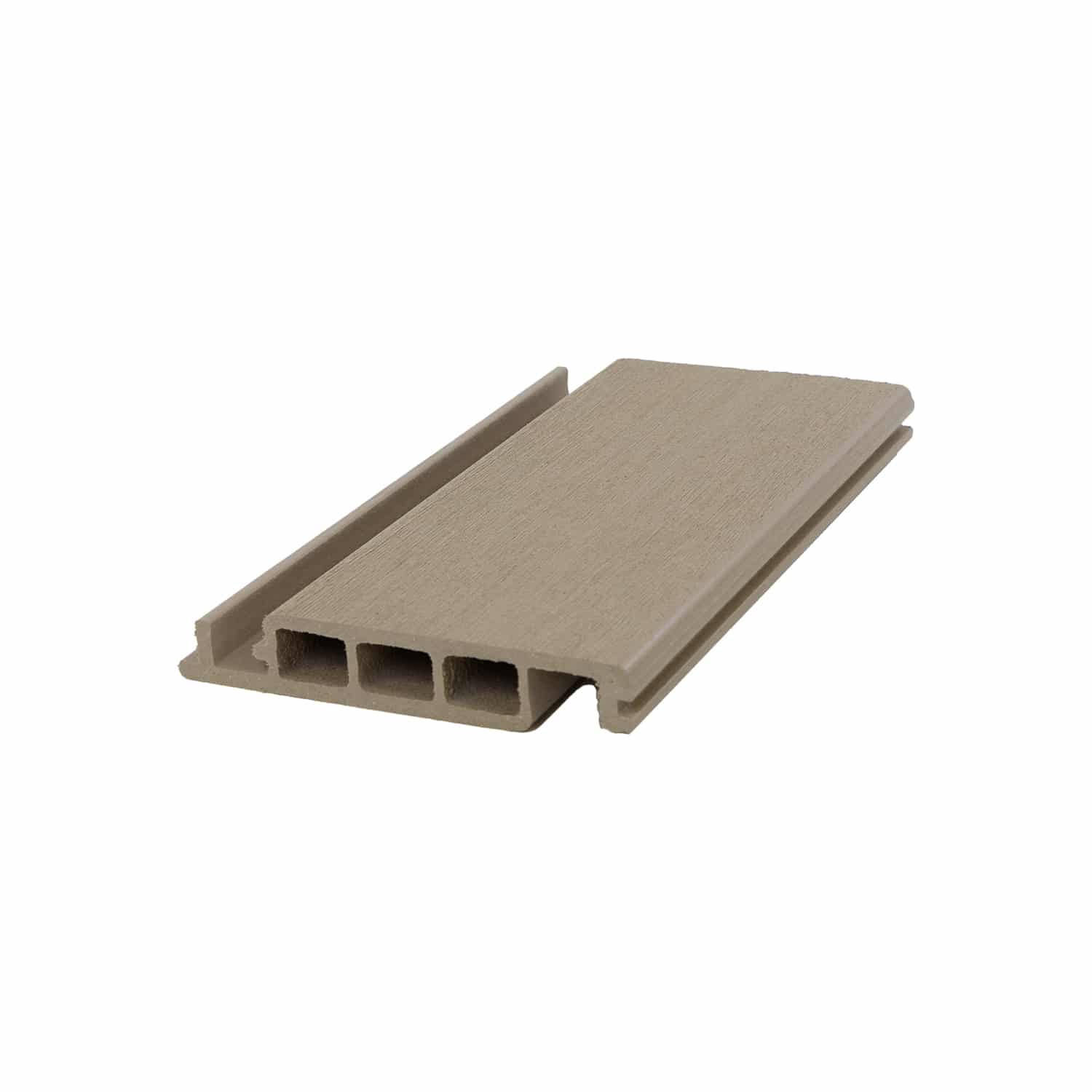 DuxxBak Dekk board profile image showing cool sand color view right angle